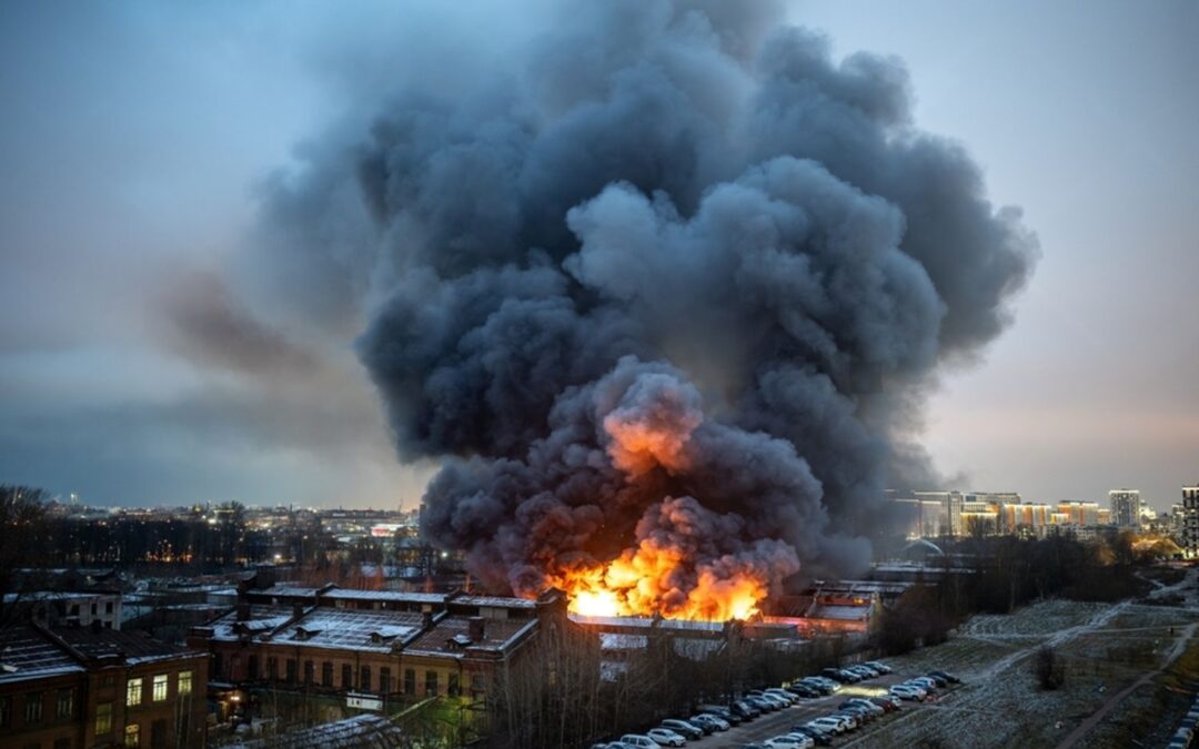 Pożar zakładu cukierniczego pod Wołominem – jakie zabezpieczenia przeciwpożarowe powinna mieć hala produkcyjna